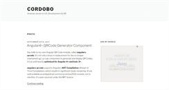 Desktop Screenshot of cordobo.com