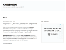 Tablet Screenshot of cordobo.com